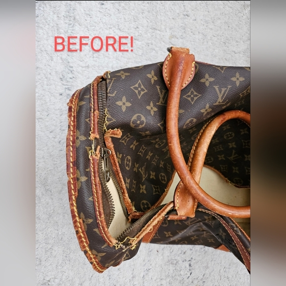 Authentic Louis Vuitton Monogram Sac Chaussures duffle bag - Picture 16 of 17